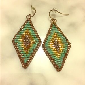 Green Chico’s Earrings